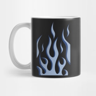 Blue Fire Mug